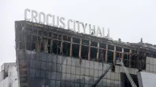 Následky teroristického útoku v Crocus City Hall v Moskvě