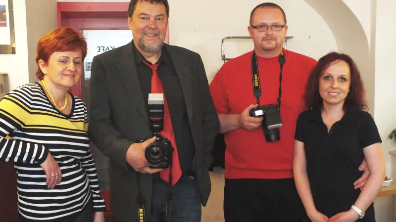 Z vernisáže výstavy v Boskovicích