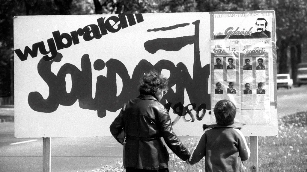 Kampaň před polskými volbami v červnu 1989