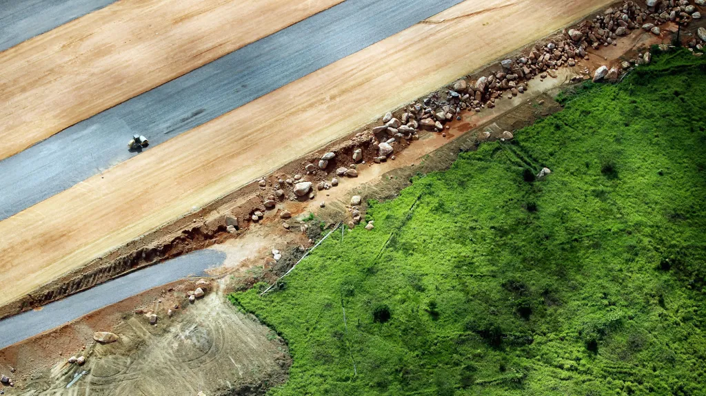 Stavba přehrady Belo Monte