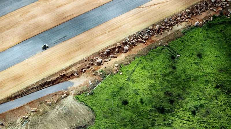 Stavba přehrady Belo Monte