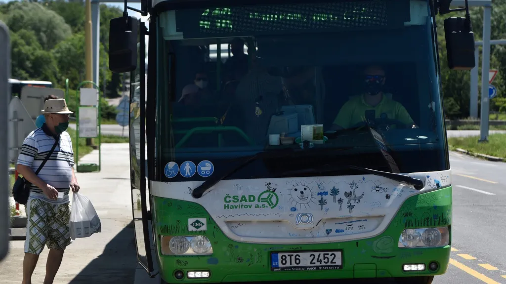 Autobus v Havířově