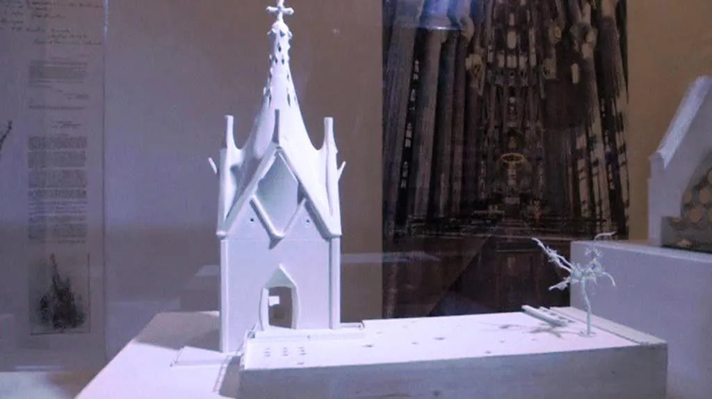 Gaudího projekt mariánské kaple pro Chile