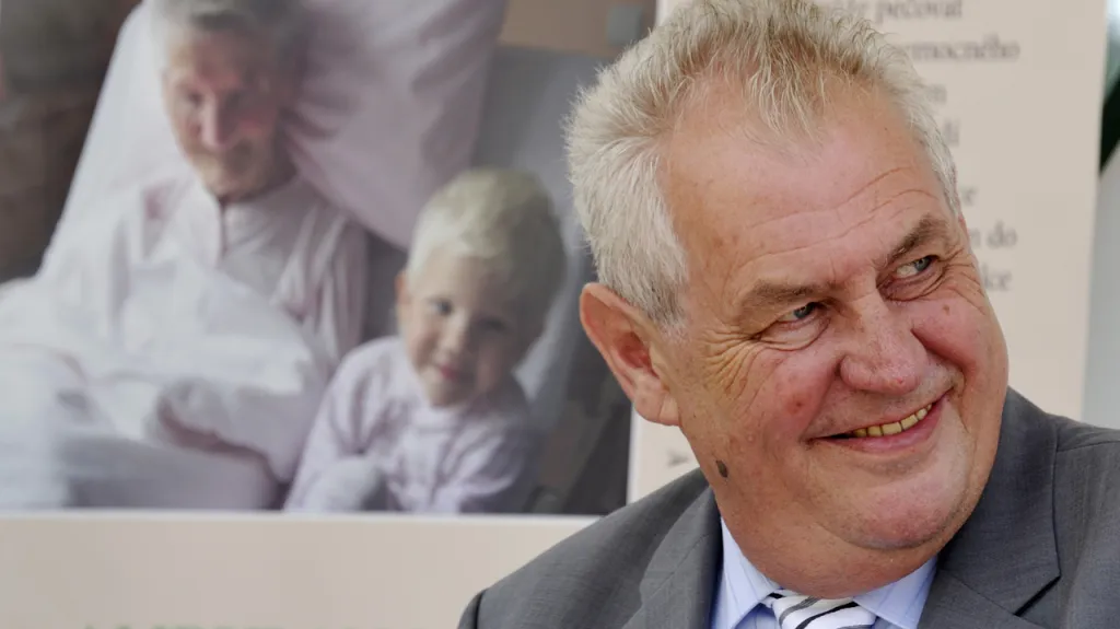 Prezident Miloš Zeman