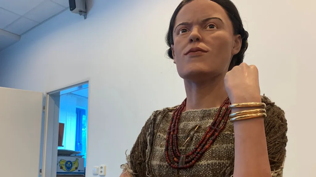 Antropologická rekonstrukce ženy z doby bronzové
