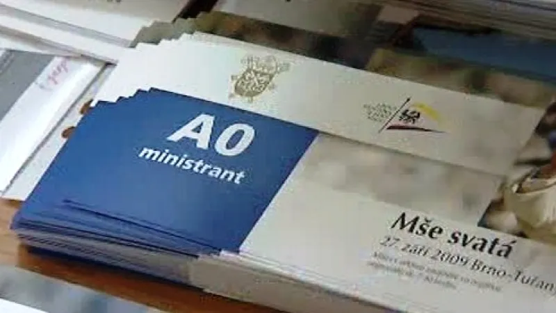 Místenky na papeže