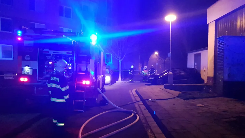 Při požáru bývalé kotelny v Kroměříži zemřeli na začátku dubna dva lidé