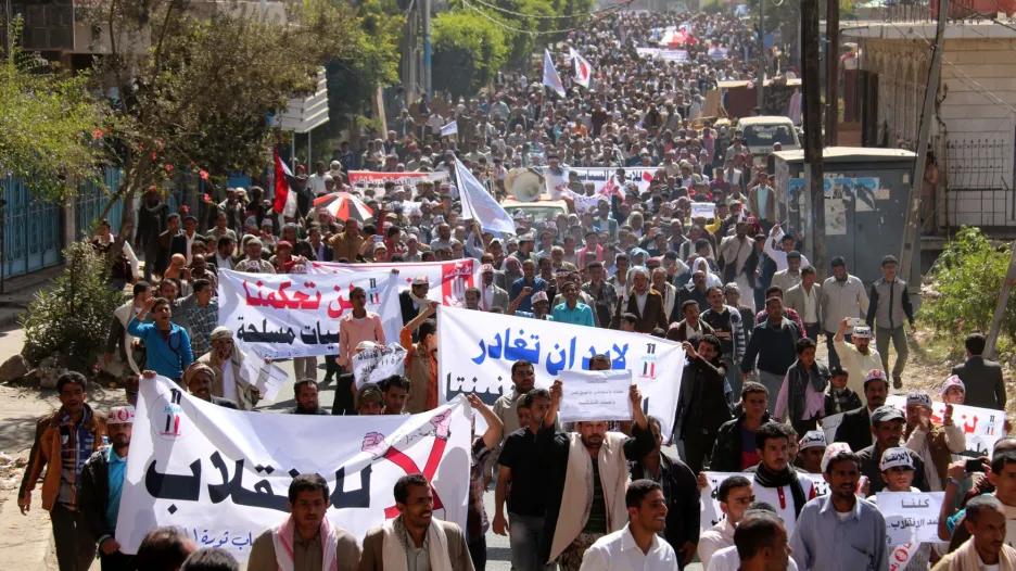 Protesty v Jemenu