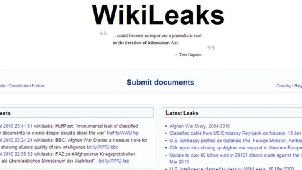 Server Wikileaks