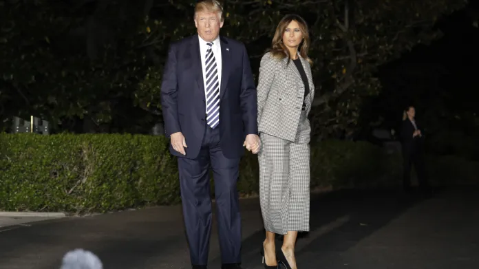 První americký pár Melania a Donald Trumpovi