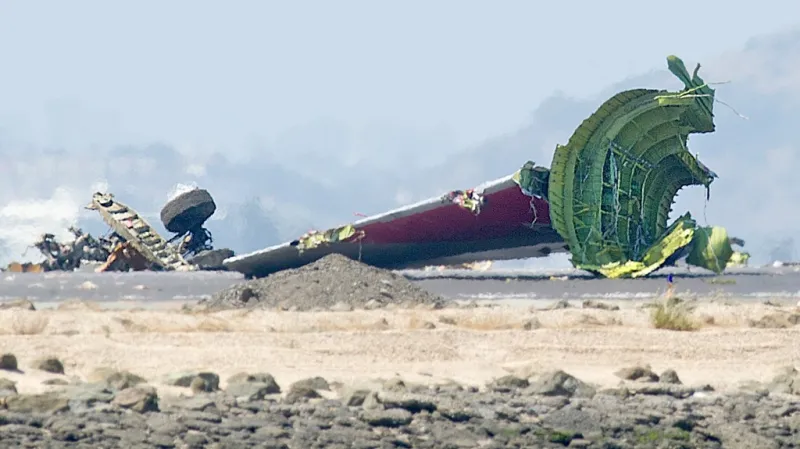 Nehoda letadla v San Fracisku