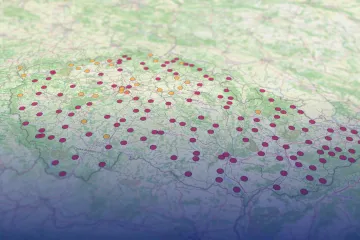 První rekord padl už před devátou. Sledujte, jak rostou teploty
