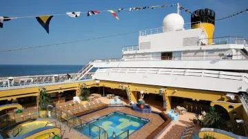 Interiér lodi Costa Concordia