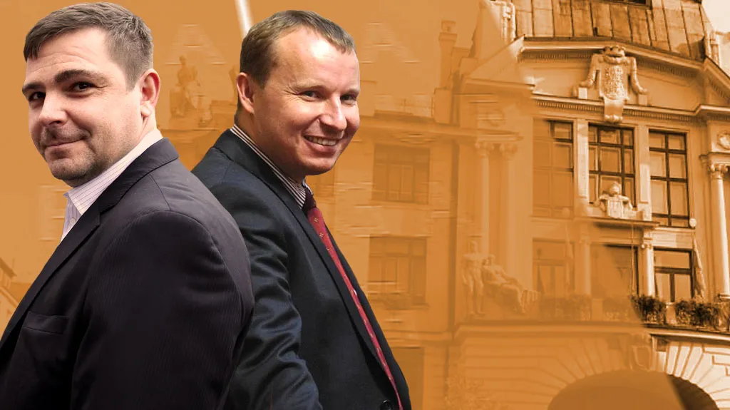 Karel Březina a Miroslav Poche