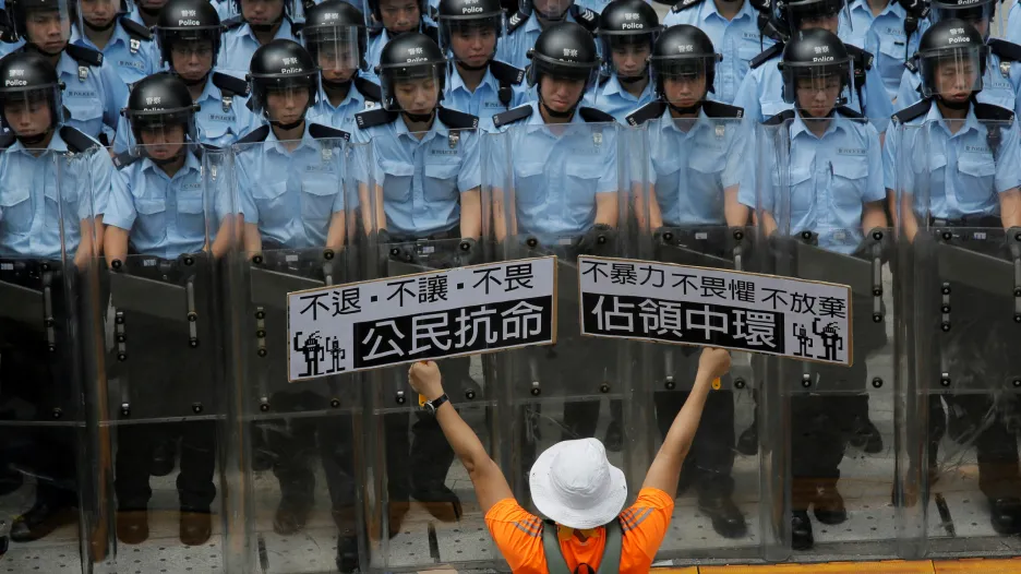 Nepokoje v Hongkongu
