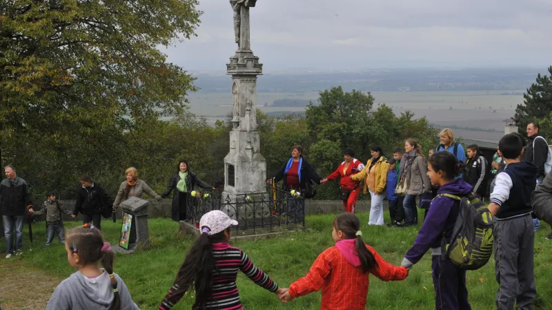 Romská pouť na Svatém Kopečku