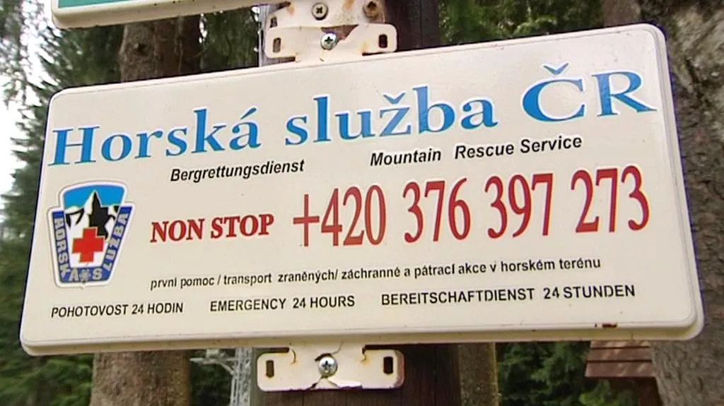 Horská služba rozmístila nové cedule