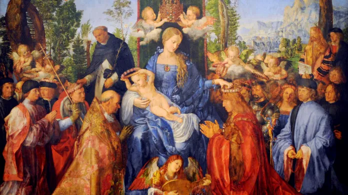 Růžencová slavnost Albrechta Dürera