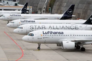 Provoz aerolinek Lufthansa ochromila stávka pilotů. Zrušena jsou i spojení s Prahou