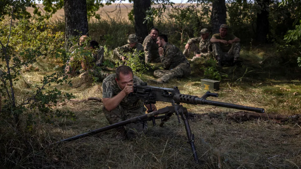 Ukrajinské jednotky v Sumské oblasti