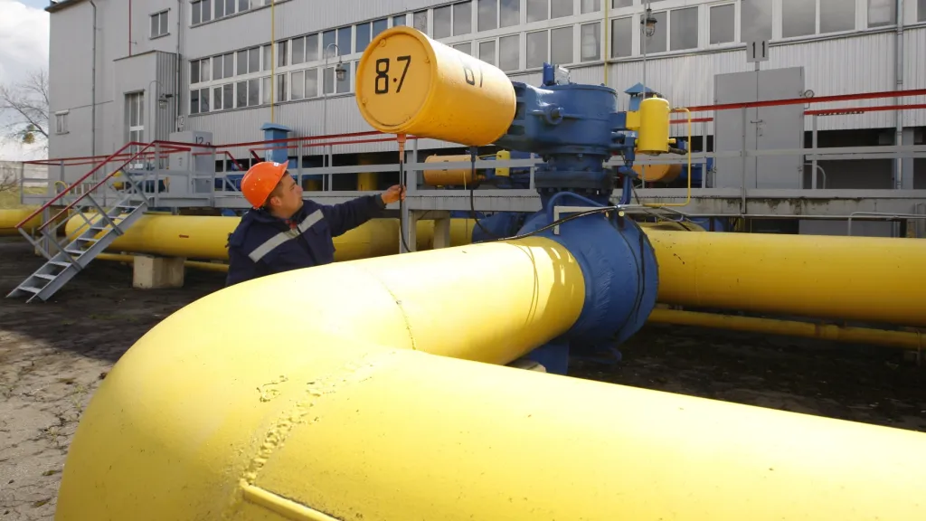 Plynovod u Kyjeva