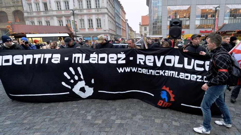 Demonstrace Dělnické mládeže
