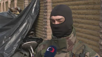 Český dobrovolník bojující v ukrajinské armádě