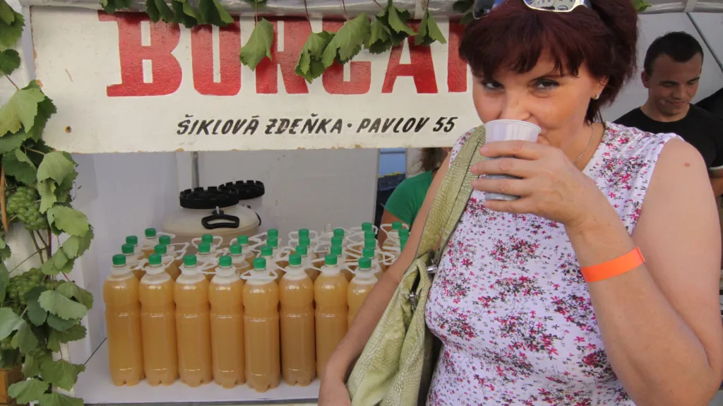 Loňský košt burčáku