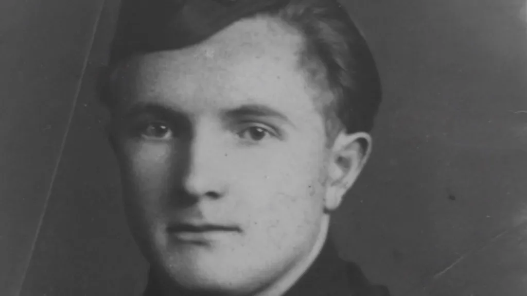 Josef Klečka ve skautském kroji