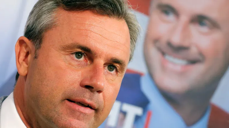 Politolog: Hofer by se po parlamentních volbách mohl stát premiérem