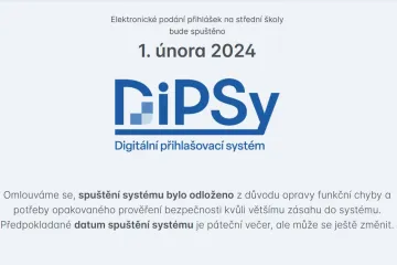 Elektronický systém přihlašování na střední školy je opravený, spustí se v pátek, tvrdí Cermat