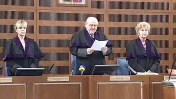 Vynesení rozsudku nad Antonínem Novákem