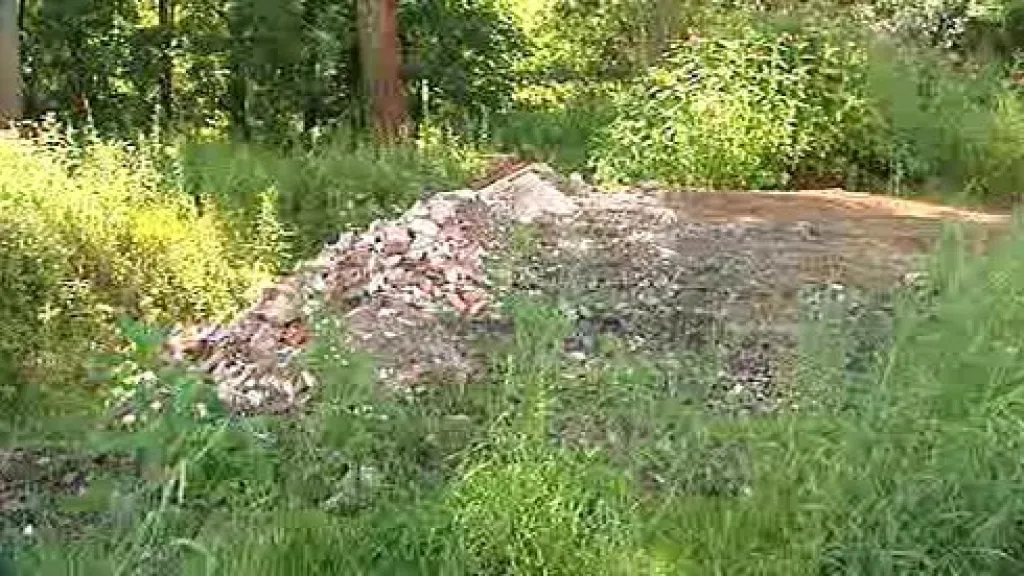 Odpad na břehu Sázavy