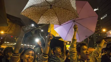Deštníková revoluce v Hongkongu