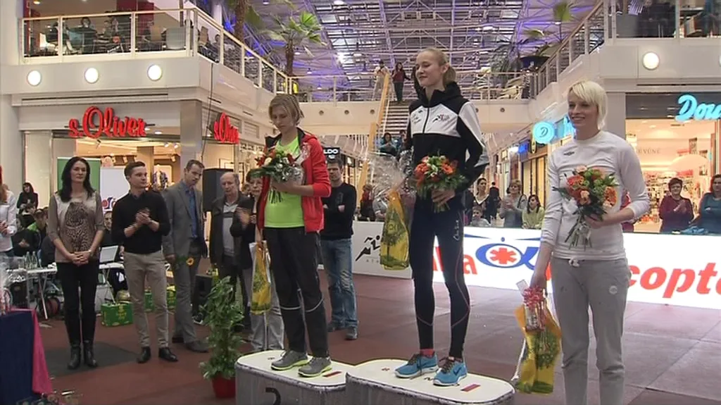 Vítězka Michaela Hrubá je velkou nadějí české atletiky