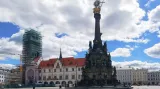 Stav opravy radnice v Olomouci (květen 2020)