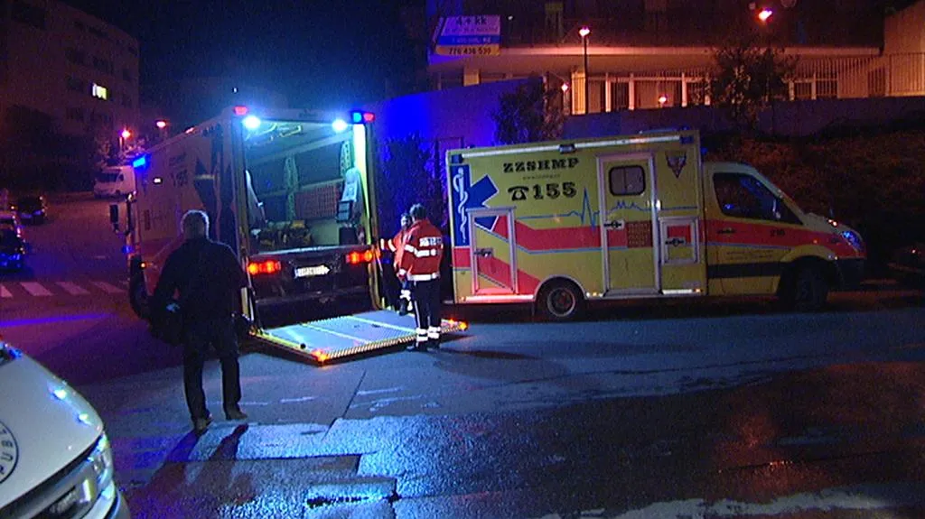 Zásah IZS po explozi v Evropské ulici v Praze