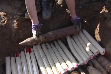 Na jihu Čech se našla munice z válečného skladu