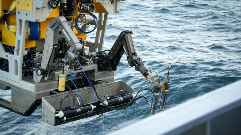 Autonomní ponorka, která zkoumala vrak sovětské ponorky