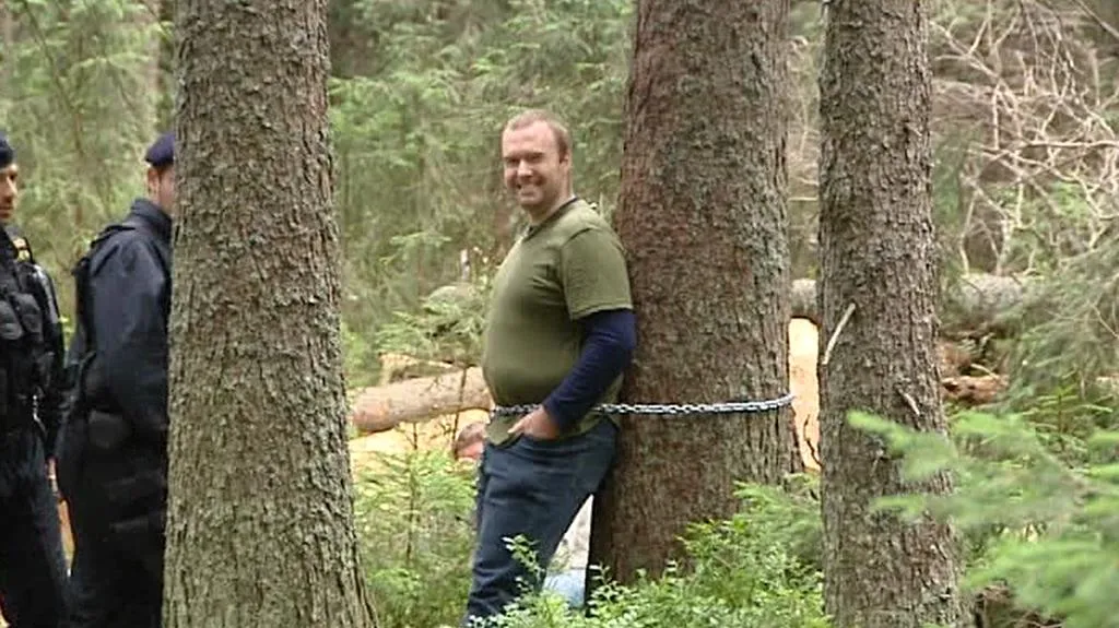 Odpůrce kácení