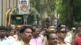 Pohřeb oběti teroristického útoku v Bombaji