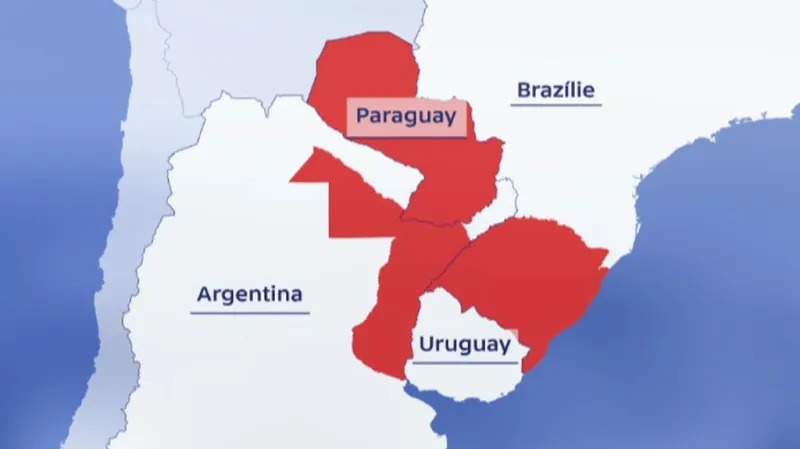Státy Jižní Ameriky zasažené povodněmi