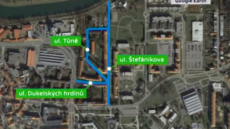 Systém rezidentního parkování platí zatím ve třech ulicích v Uherském Hradišti