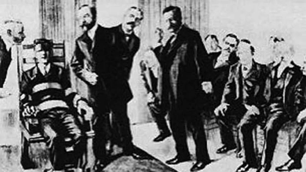 Výtvarné zachycení popravy Kemmlera