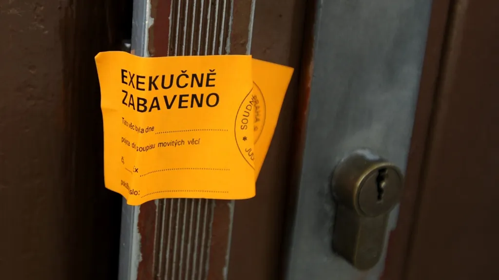 Ilustrační fotografie, exekuce