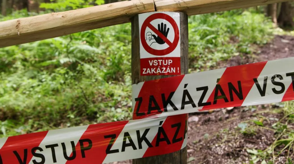 Zákaz vstupu do lesa