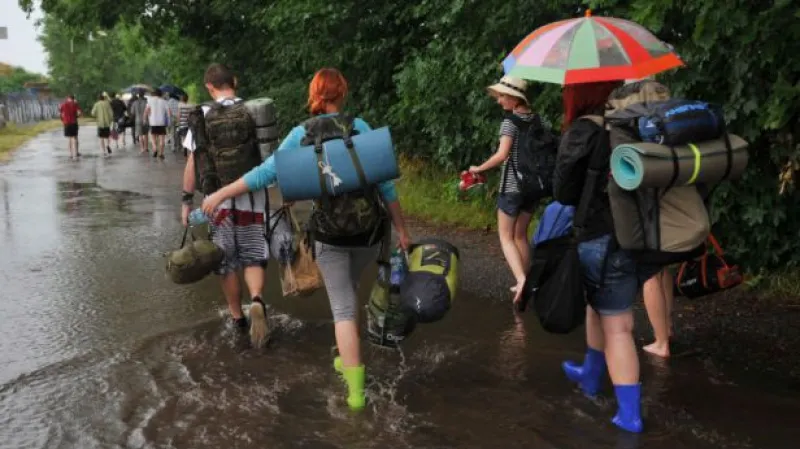 Reportáž Václava Svobody o začátku festivalu