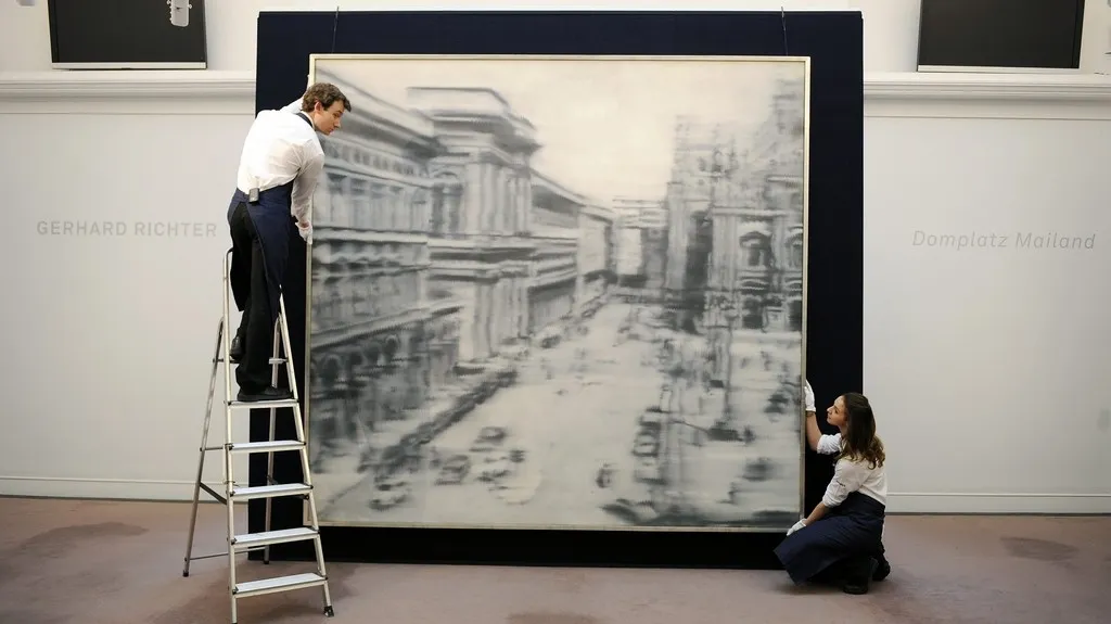 Gerhard Richter / Domplatz, Mailand (1968)