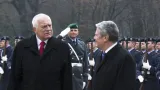 Václav Klaus a Joachim Gauck