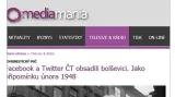 Únor 1948: Média o sociálních sítích ČT